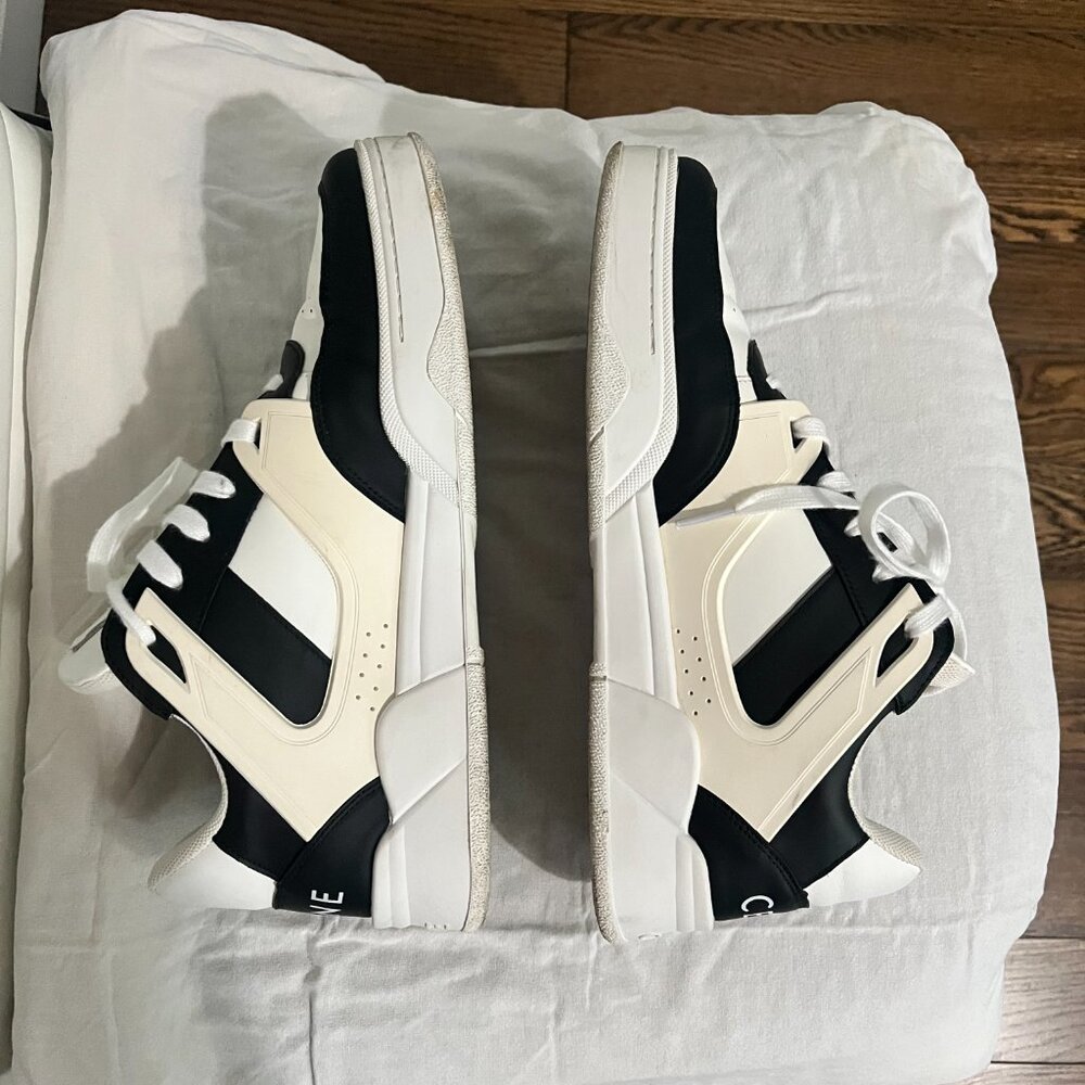Celine Black and White Men's Sneakers - Picture 2 of 6